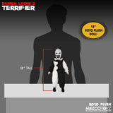 18" Terrifier Movie Art The Clown Plush Horror Jumbo Mega Size Doll Mezco Toyz