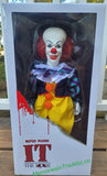 Mezco MDS Roto Plush It Pennywise 1990 Large 18" Doll Stephen King Horror Movie