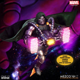 Mezco Toyz One:12 Marvel Comics Dr Doom 2 Heads 3 Masks 1:12 Action Figure
