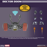 Mezco Toyz One:12 Marvel Comics Dr Doom 2 Heads 3 Masks 1:12 Action Figure