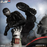 Mezco ONE:12 Collective G.I. Joe Snake Eyes With Timber Wolf Shurikens Knives Grenades