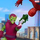 Mezco ONE:12 Collective Marvel Green Gobline Action Figure 1/12 Scale Pumpkin Frog Ghost Bombs Glider