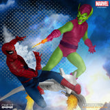 Mezco ONE:12 Collective Marvel Green Gobline Action Figure 1/12 Scale Pumpkin Frog Ghost Bombs Glider