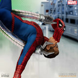 Marvel Spiderman Deluxe Mezco Toyz One:12 1:12 Action Figure Lighted 2024