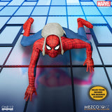Marvel Spiderman Deluxe Mezco Toyz One:12 1:12 Action Figure Lighted 2024
