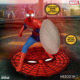 Marvel Spiderman Deluxe Mezco Toyz One:12 1:12 Action Figure Lighted 2024