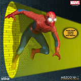Marvel Spiderman Deluxe Mezco Toyz One:12 1:12 Action Figure Lighted 2024