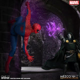 Marvel Spiderman Deluxe Mezco Toyz One:12 1:12 Action Figure Lighted 2024