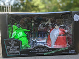 SDCC Comic Con 2020 The Nightmare Before Christmas Deluxe Blacklight Lighed Set Oogies Lair