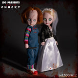 Living Dead Dolls Mezco Toyz Chucky Tiffany Bride Set 10" Child's Play Doll LDD