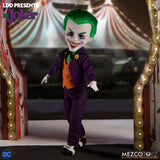 Mezco Living Dead Dolls 10" DC Universe Joker Batman's Enemy Gun Bang Flag