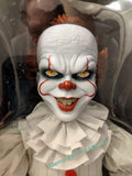 18" It Pennywise 2017 Clown Movie Plush Horror Jumbo Mega Size Doll Mezco Toyz