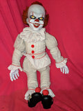 18" It Pennywise 2017 Clown Movie Plush Horror Jumbo Mega Size Doll Mezco Toyz