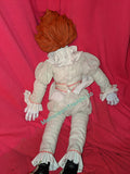 18" It Pennywise 2017 Clown Movie Plush Horror Jumbo Mega Size Doll Mezco Toyz