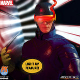 Mezco One:12 Marvel PX Exclusive Cyclops Accessories Lighted 1:12 Quality Action Figure 112