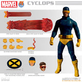 Mezco One:12 Marvel PX Exclusive Cyclops Accessories Lighted 1:12 Quality Action Figure 112
