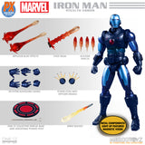 Mezco One:12 Collective Collector Iron Man Stealth PX Previews Exclusive Action Figures 112