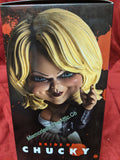6" Mezco Stylized Roto Tiffany Chucky's Girl Figure With Gun Halloween Doll
