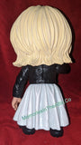 6" Mezco Stylized Roto Tiffany Chucky's Girl Figure With Gun Halloween Doll