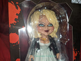 6" Mezco Stylized Roto Tiffany Chucky's Girl Figure With Gun Halloween Doll
