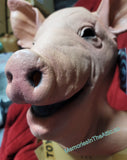Trick Or Treat Studios Spiral From The Book Of Saw Movie Pig Latex Halloween Mask Horror