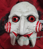 Trick Or Treat Studios Saw Movie Billy Puppet Halloween Mask Moveable Mouth Moving Game