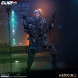 Mezco ONE:12 Collective G.I. Joe Firefly Cobra Issued Camo Action Figure 3 Heads Guns