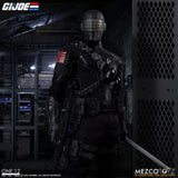 Mezco ONE:12 Collective G.I. Joe Snake Eyes With Timber Wolf Shurikens Knives Grenades