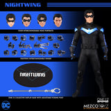 Mezco ONE:12 Collective Nightwing Dick Grayson 4 Heads DC Comics