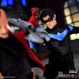 Mezco ONE:12 Collective Nightwing Dick Grayson 4 Heads DC Comics