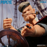 Mezco One 12 Collective Popeye The Sailor Man Hats Compass Pipe Cartoon Classic Action Figure