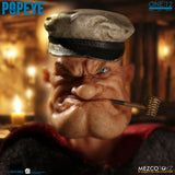 Mezco One 12 Collective Popeye The Sailor Man Hats Compass Pipe Cartoon Classic Action Figure