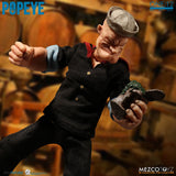 Mezco One 12 Collective Popeye The Sailor Man Hats Compass Pipe Cartoon Classic Action Figure