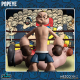 Mezco Toyz 5 Points Popeye & Oxheart Boxed Set Comics 2 Figure Ring Background