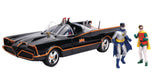 George Barris 1966 TV Series Style Die-cast Batmobile With Die-Cast Batman & Robin Figures