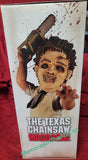 15" Mega Scale Mezco 1974 Leatherface With Sound Doll Jumbo Action Chainsaw MDS