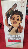 15" Mega Scale Mezco 1974 Leatherface With Sound Doll Jumbo Action Chainsaw MDS