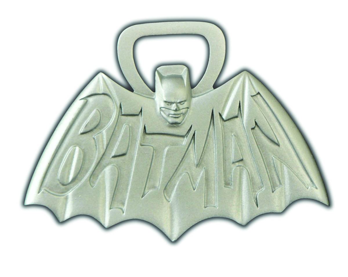 Batman Superhero 1966 TV Series Logo Metal Bottle Opener 4\, image size:1200x954
