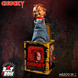 Mezco Toyz Burst A Box Child's Play Bride Of Chucky Jack In The Box Music