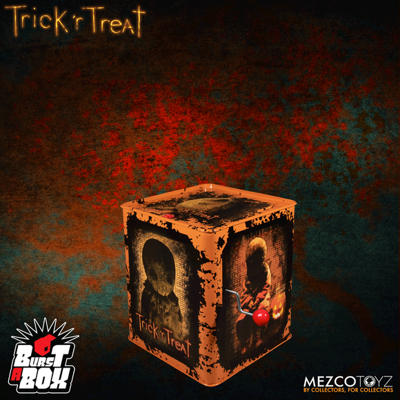 Mezco Toyz Burst A Box Treat Or Treat Sam Jack In The Box