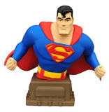 DC Superhero Superman Animated Resin Bust Varner Studios Limited 3000 6" Tall
