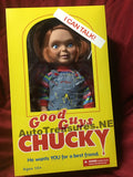 15" Childs Play Mega Scale Chucky Mezco Good Guy Face Talking Doll 2016