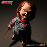 15" Childs Play Mega Scale Chucky Mezco Good Guy Face Sneering Talking Doll