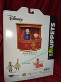 Diamond Select Disney The Muppets Statler and Waldorf Balcony Chairs 4-5.5" Tall Action Figures