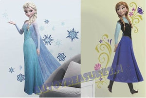 Disney Frozen Princess Elsa Anna Sisters Movie Wall Room 2 Decals Sticker Large