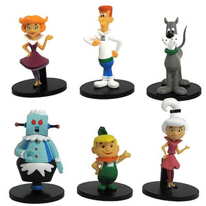 Hanna Barbera The Jetson's 6  2" Figure Set George Judy Elroy Astro Dog Rosie Jane Complete