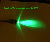 License Plate Frame Screws Green Motorcycle Car Truck LED Lighted Bolts