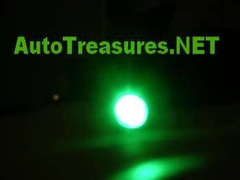 License Plate Frame Screws Green Motorcycle Car Truck LED Lighted Bolts