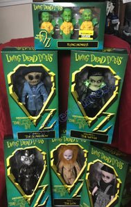 Living Dead Dolls The Wizard Of Oz Dorothy Tin Man Lion Scarecrow Witch Monkeys Munch-Kins LDD