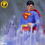 Exclusive Mezco One:12 Collective Superman 1978 Edition Action Figure Set With Tin Holding Can